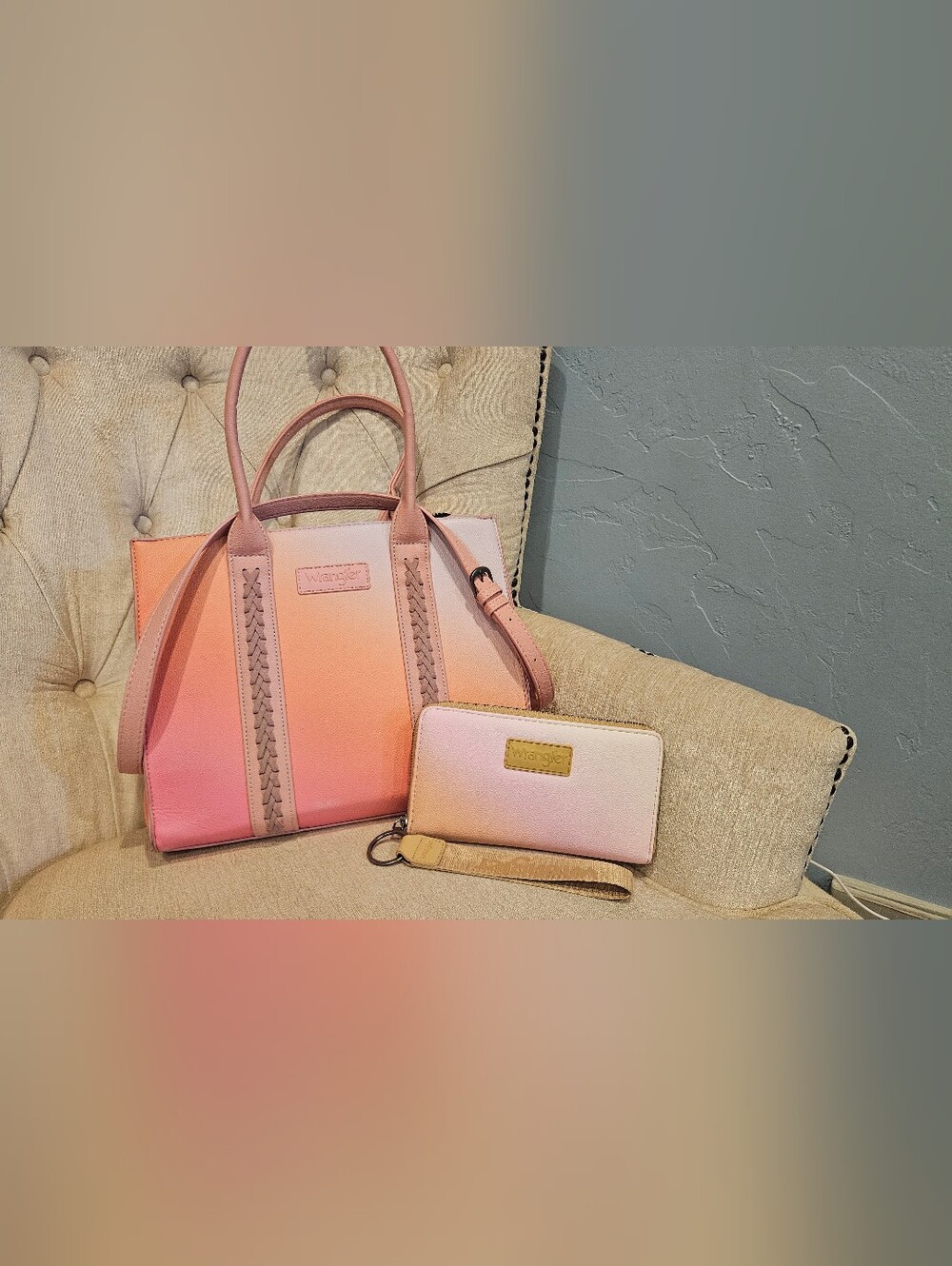 Wrangler Tote And Wallet